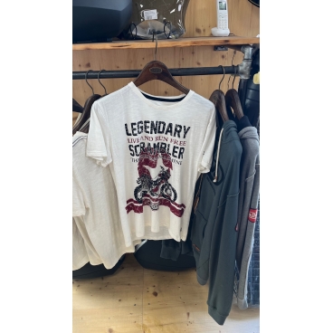 TSHIRT MASH VON DUTCH BLANC...